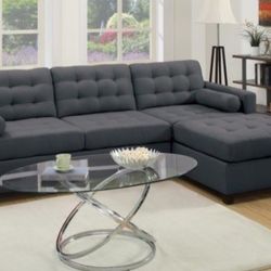 Brand New Gray Sectional Sofa
