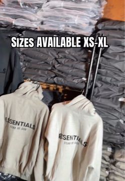 Essential Hoodies, shirts. (Bulk available)