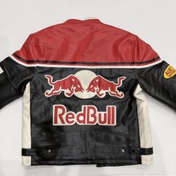 RedBull Vintage Style Racing/Motorcycle Jacket Men's