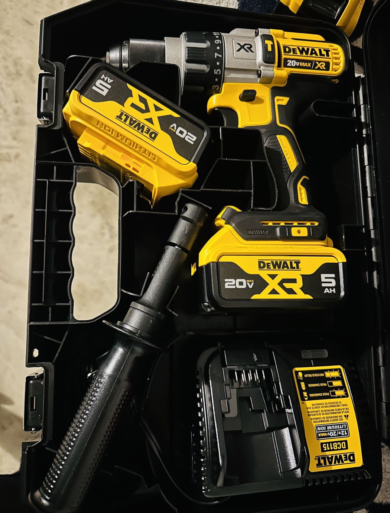 DEWALT XR  Hammer Drill  1/2-in 20-volt Max 3 Speed Brushless Cordless Hammer Drill (Bare Tool Only No Battery Or Charger )