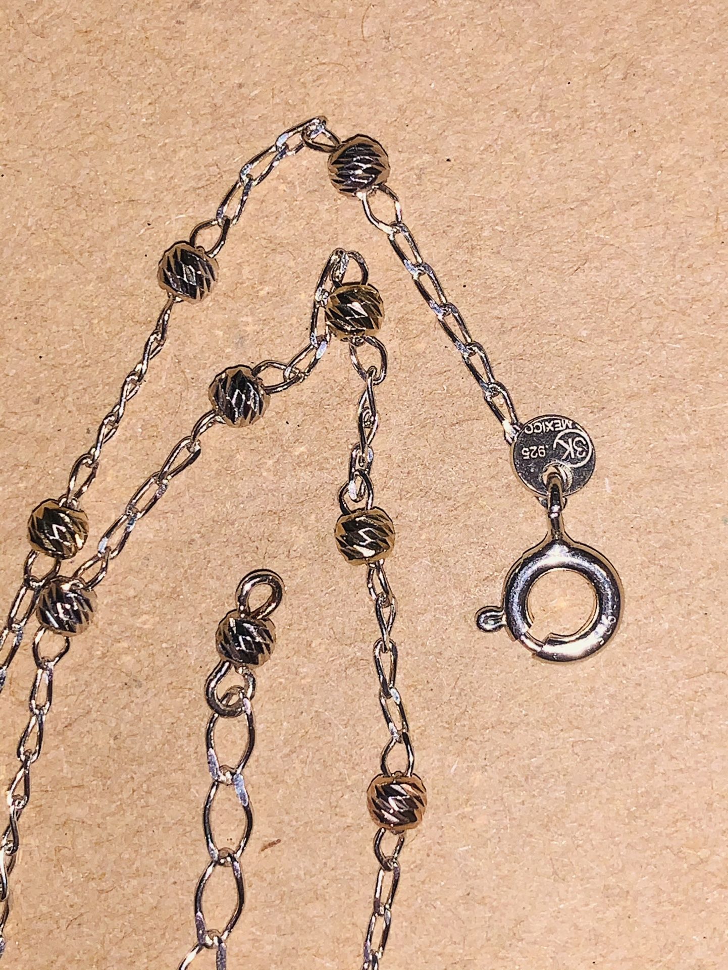 Pulsera Tobillera Plata 925