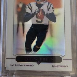 2005 Topps 50th Anniversary Drew Brees Refractor #119