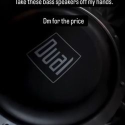 Speaker Bass For Cars 