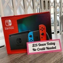Nintendo Switch V2 Gaming Console New - PAYMENTS AVAILABLE With $25 DOWN