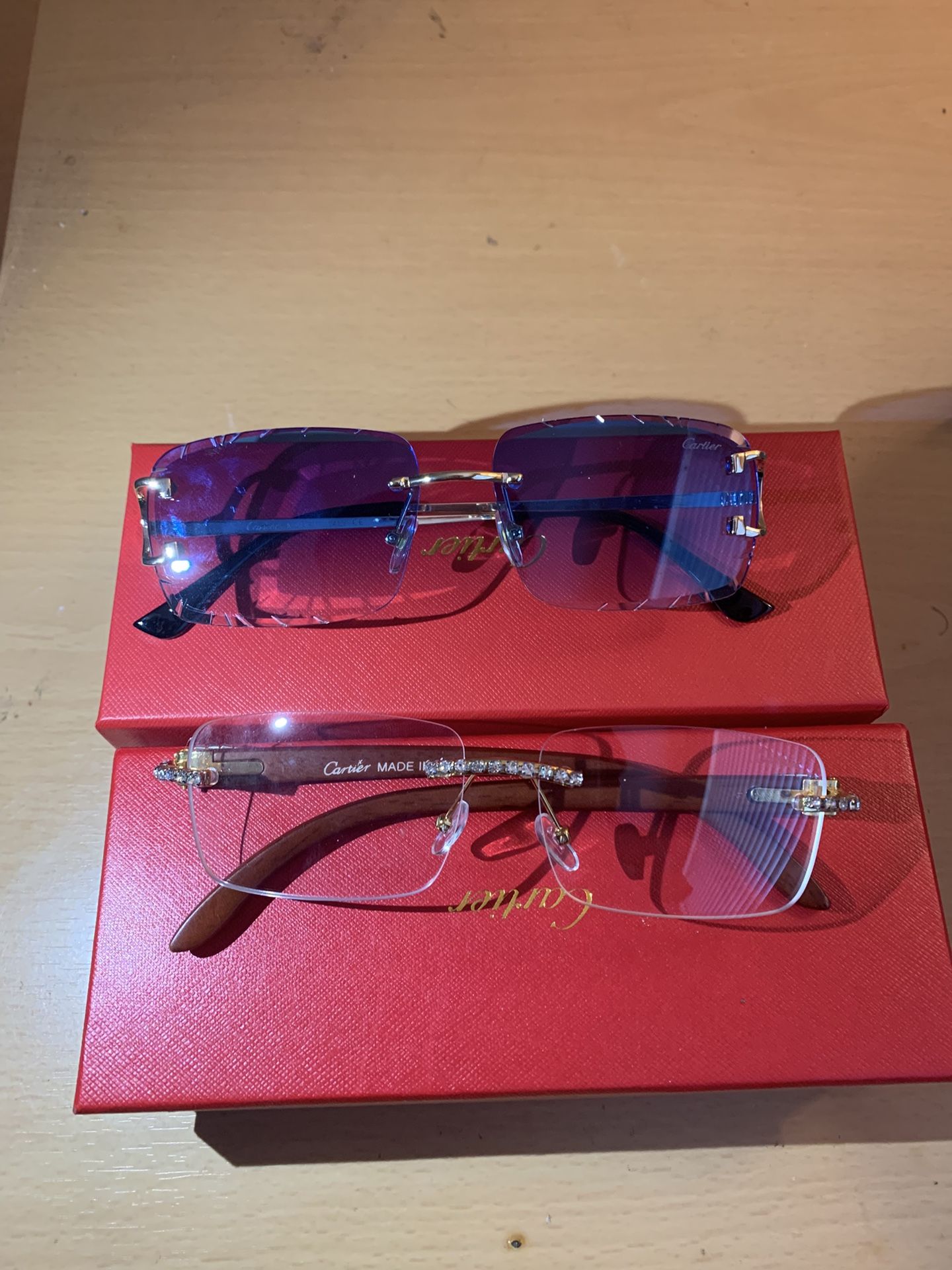 Set Of Cartier Designer Sunglasses