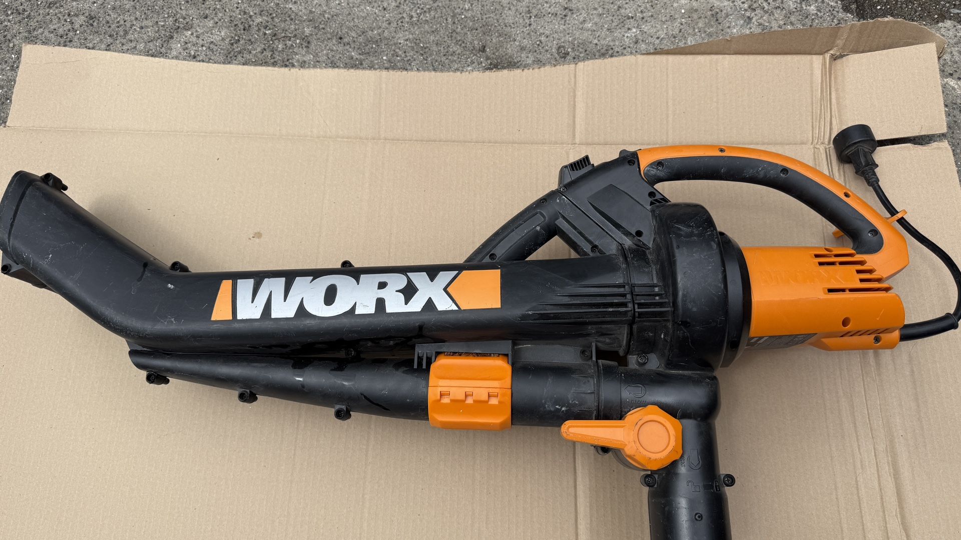 WORX Leaf Blower + Hedge Trimmer