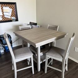 Grey Kitchen Table