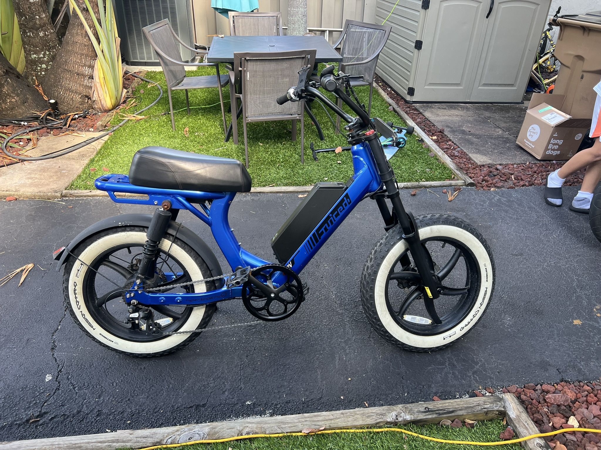 52v Fast Juiced Electric Bike