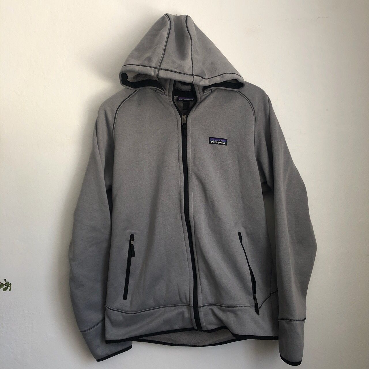 Patagonia Full Zip Running Jacket with Hood