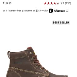 Wolverine MEN'S LOADER 6" WEDGE BOOT(final 1 AVAILABLE FIRST COME FIRST SERVE ALL BRAND NEW)