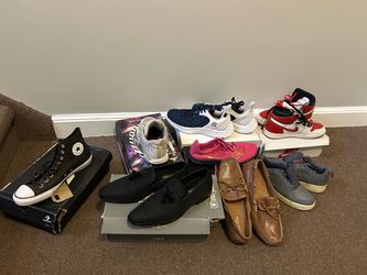 10-Pair Men’s Shoe Bundle – Great for Resale or Personal Use