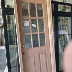 Solid Mahogany 32x80 Custom Door