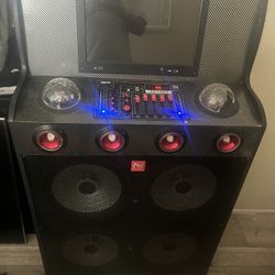 Nutek Bluetooth Speaker/ Karaoke Machine/ WiFi 