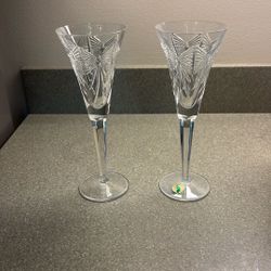 Waterford Millenium collection Toasting Flutes
