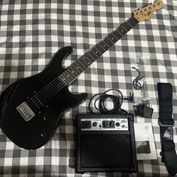Peavey Rockstar 2000s guitar, amp, beginner combo