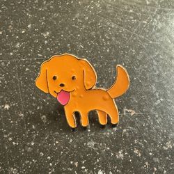 Cute Puppy Pin