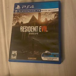 Resident Evil Biohazard PS4 