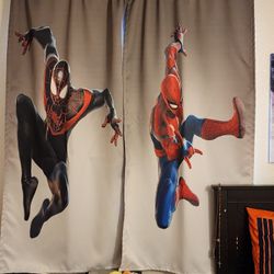 Spider Man Curtains & Wall Decor
