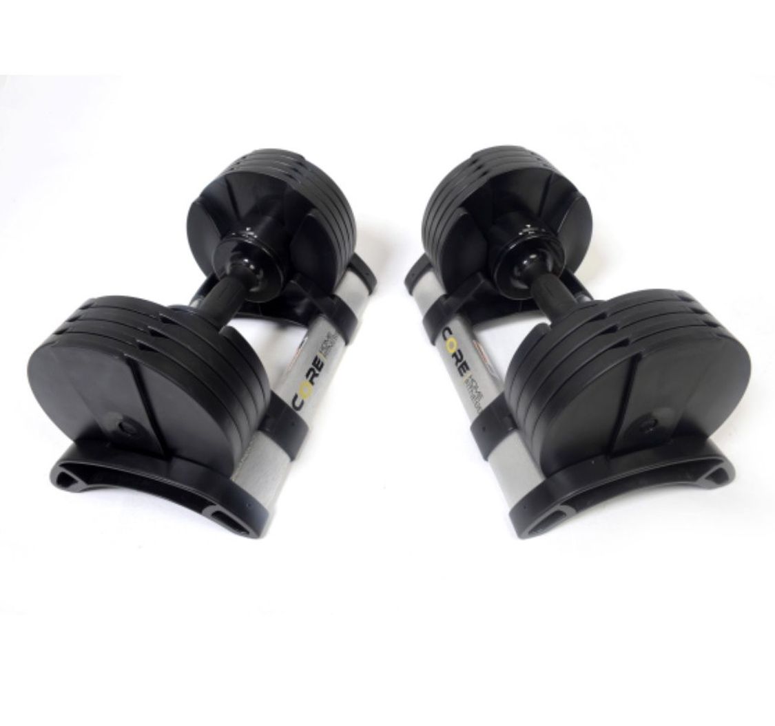 Home core adjustable dumbbells 50 lb each