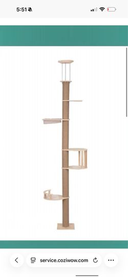 Floor to Ceiling Cat Tree