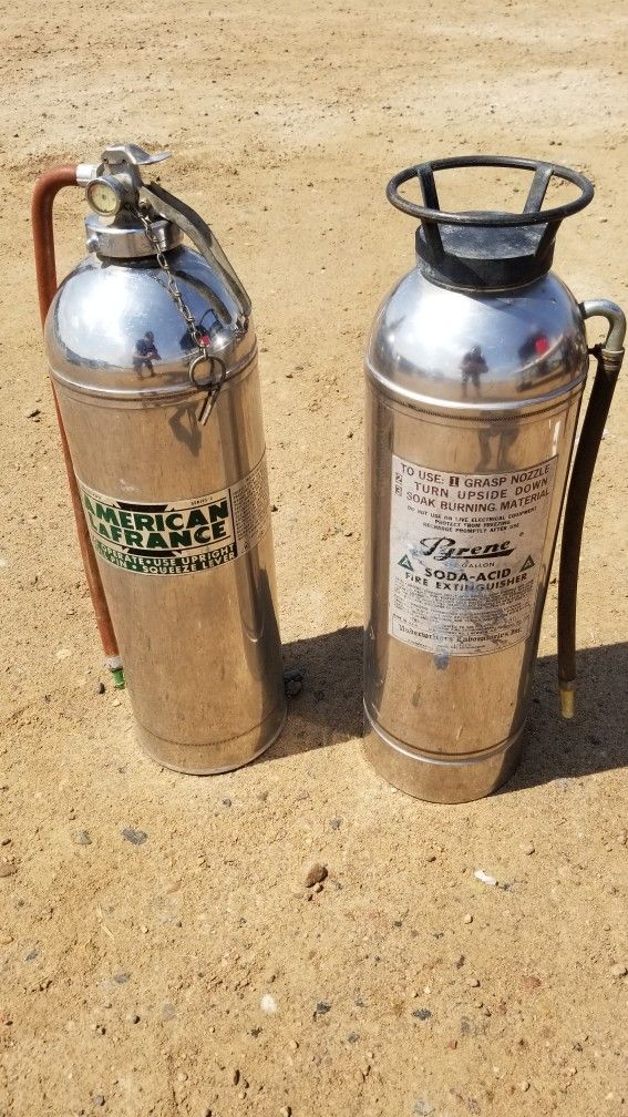 Vintage Collectable Fire Extinguishers