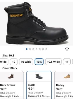 Caterpillar steel toe boots