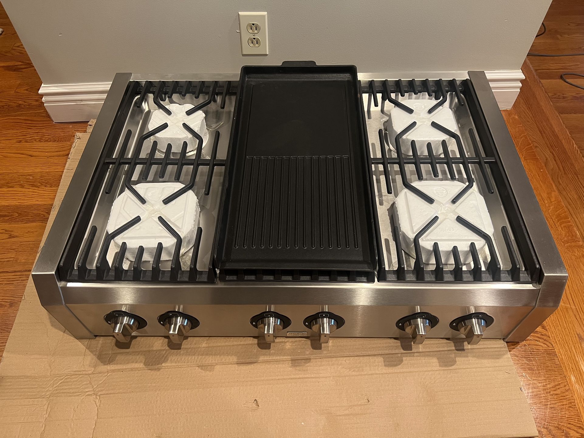 New 36 Inch 6 Burner Gas Cook Top 