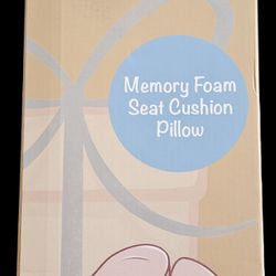Ybby Memory Foam Seat Cushion - New Sealed
