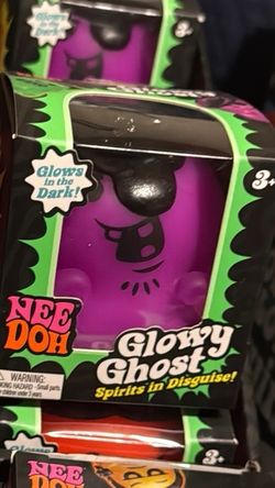 NeeDoh Glowy Ghost Purple Toy