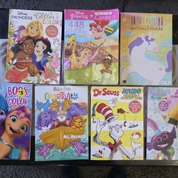 Coloring Book Lot