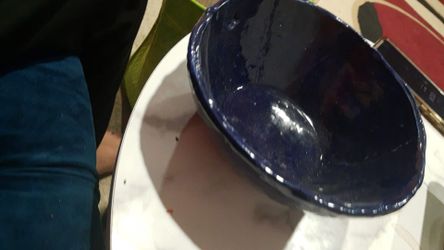 Clay Hand Made Bowl/ Plate