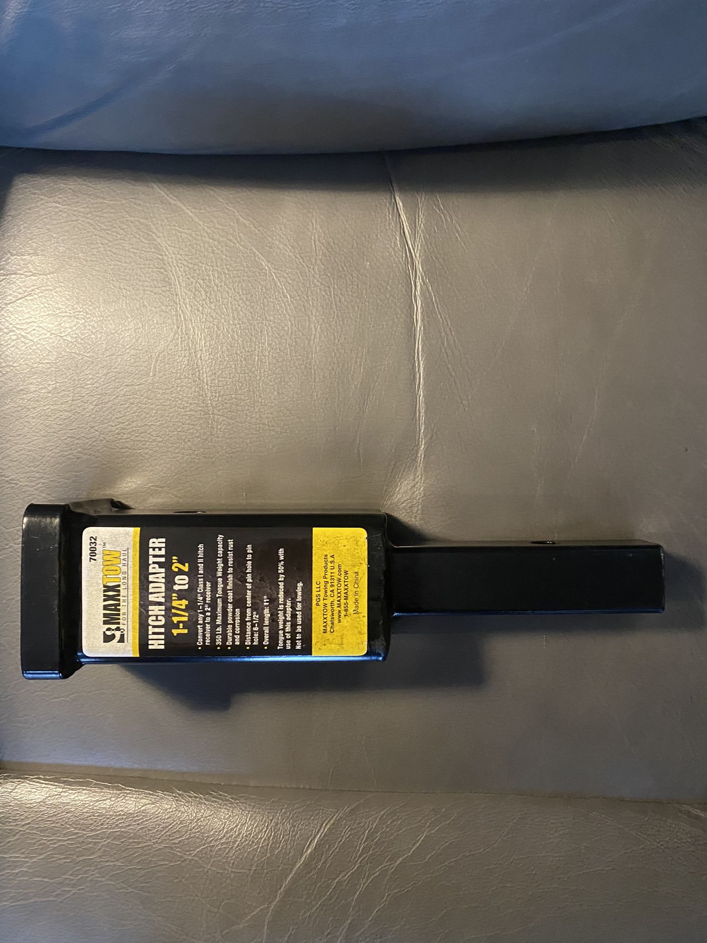 1 1/4” to 2” Hitch Adapter