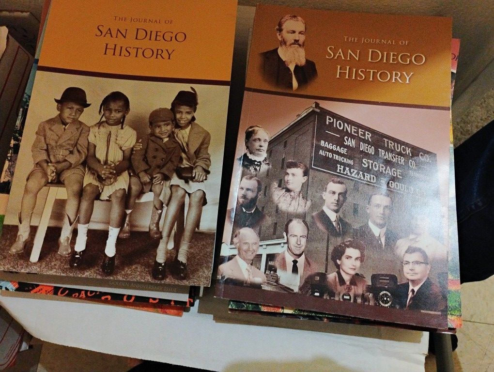 The Journal Of San Diego History Book Lot Twenty Books