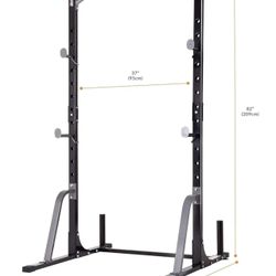Home Gym Equipment - Squat Rack, Bumper Plates Etc