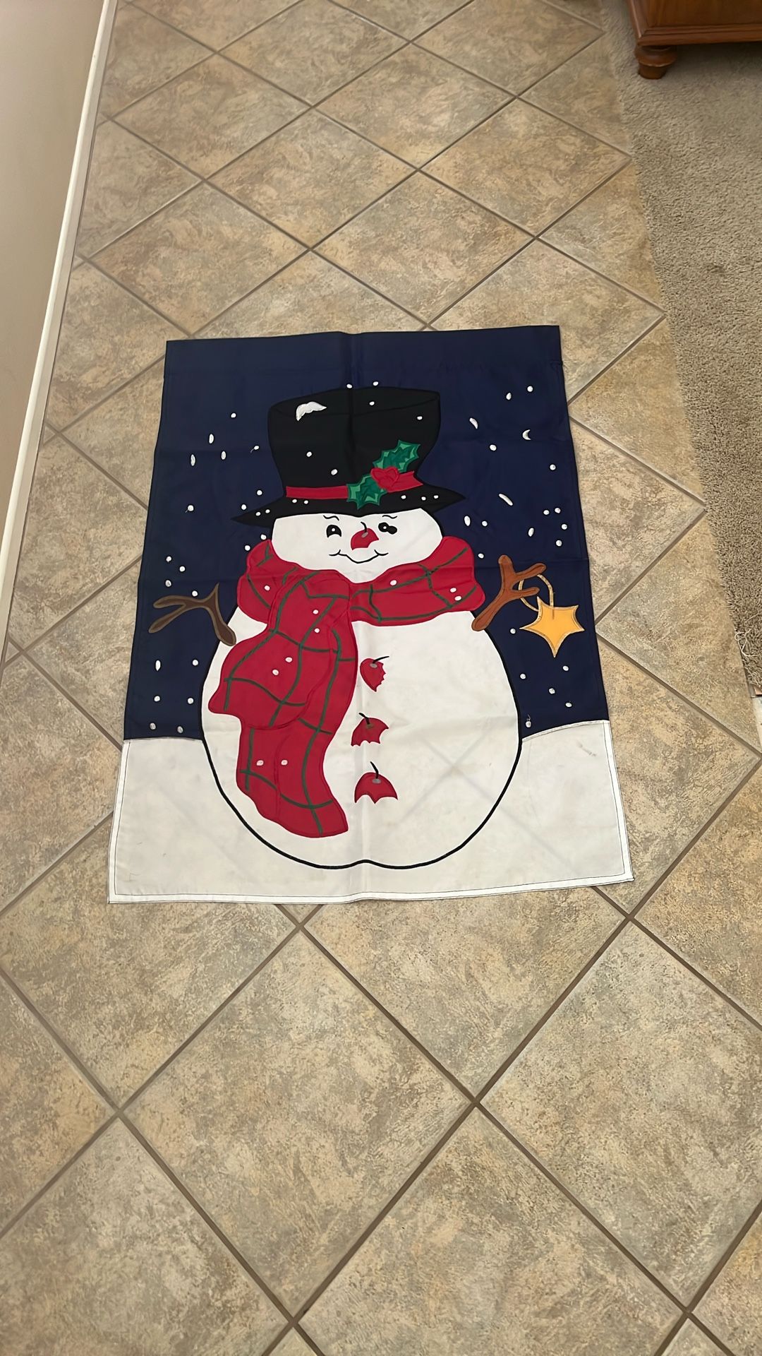 Snowman/Winter Flag