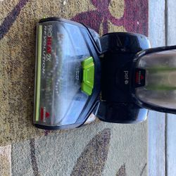 Bissell Revolution Pet Shampooer Up For Grabs, works As It should. Cleaning Out Garage. 