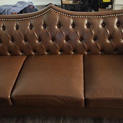 Vintage Leather Couch