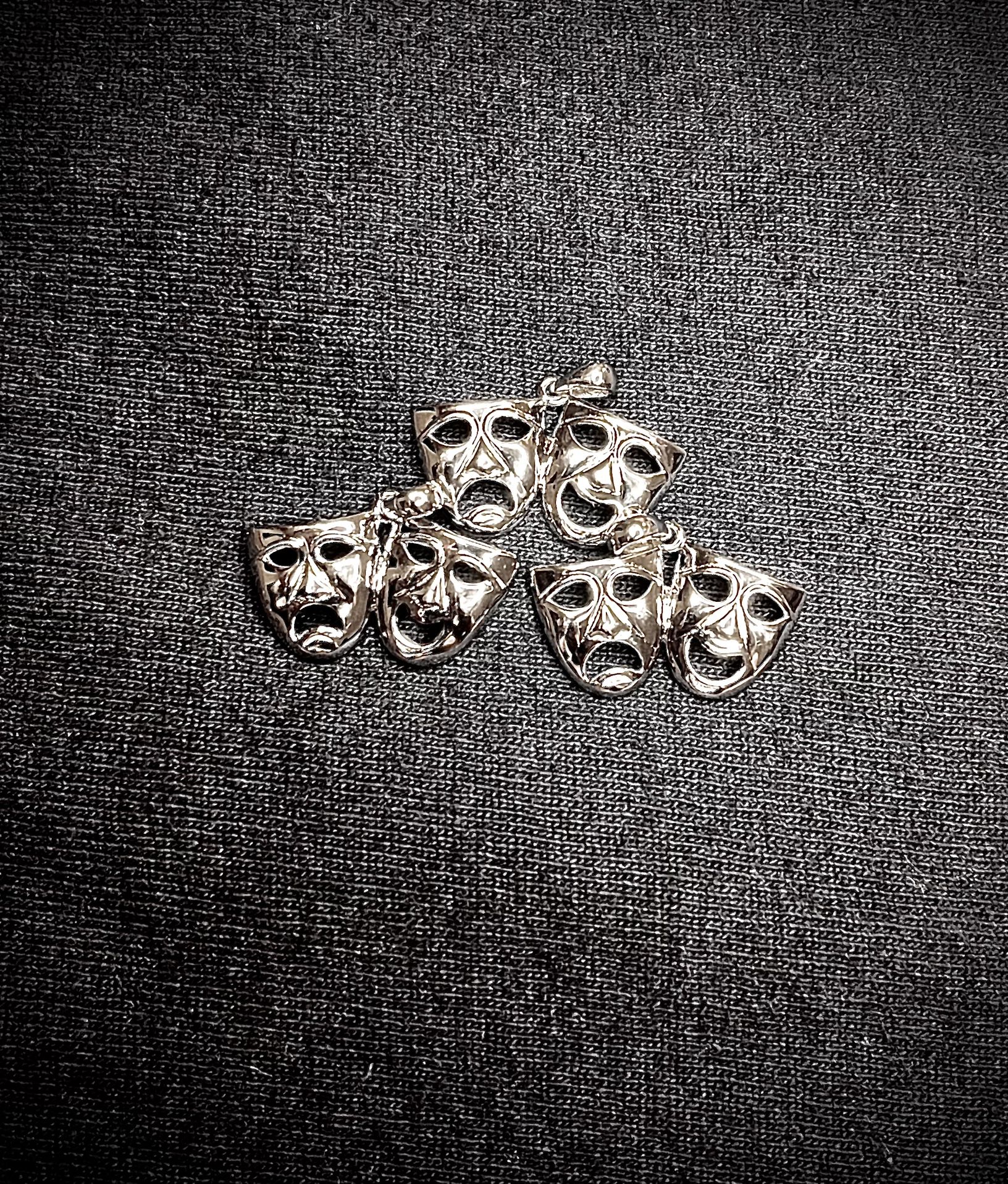 925 Silver Pendant Laugh Now Cry Later