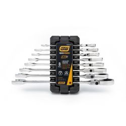 Gear wrench ratchet 8 piece set
