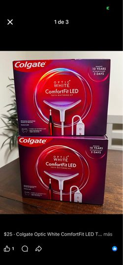 Colgate optic white  confortfit led