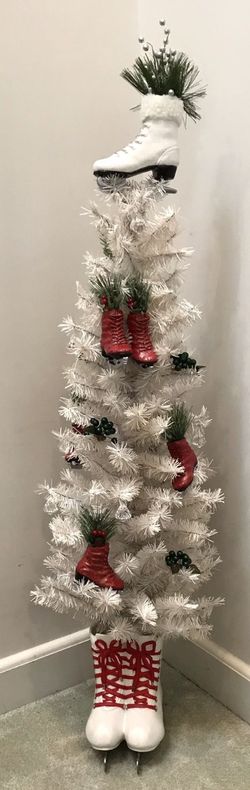 Christmas Ice Skate Tree