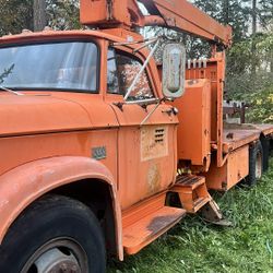 Dodge D600 Boom Truck