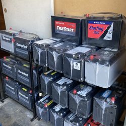 Car batteries