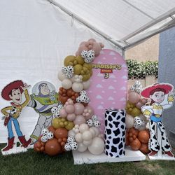 Balloons Decor Backdrop