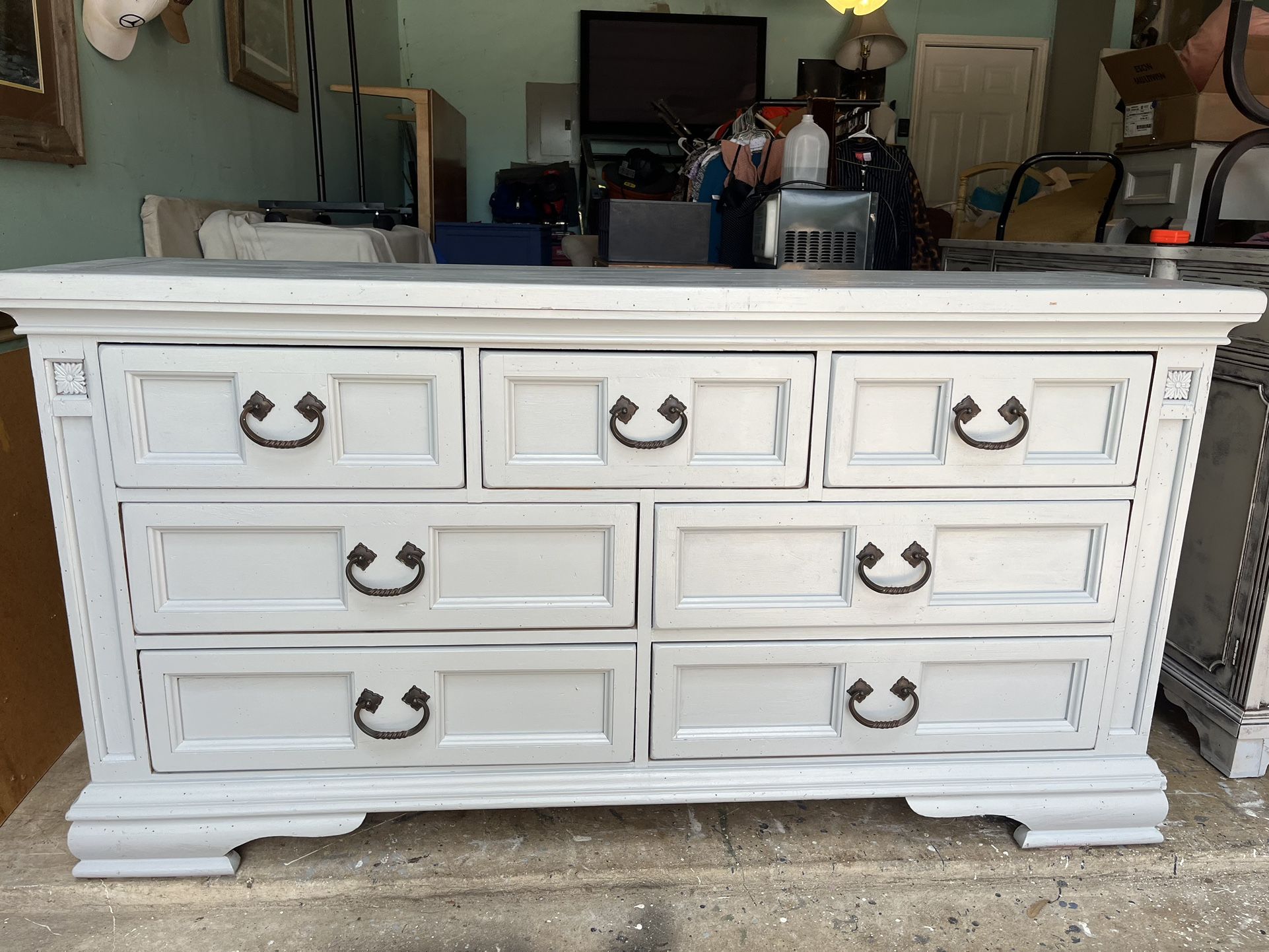 Solid Wood Dresser 