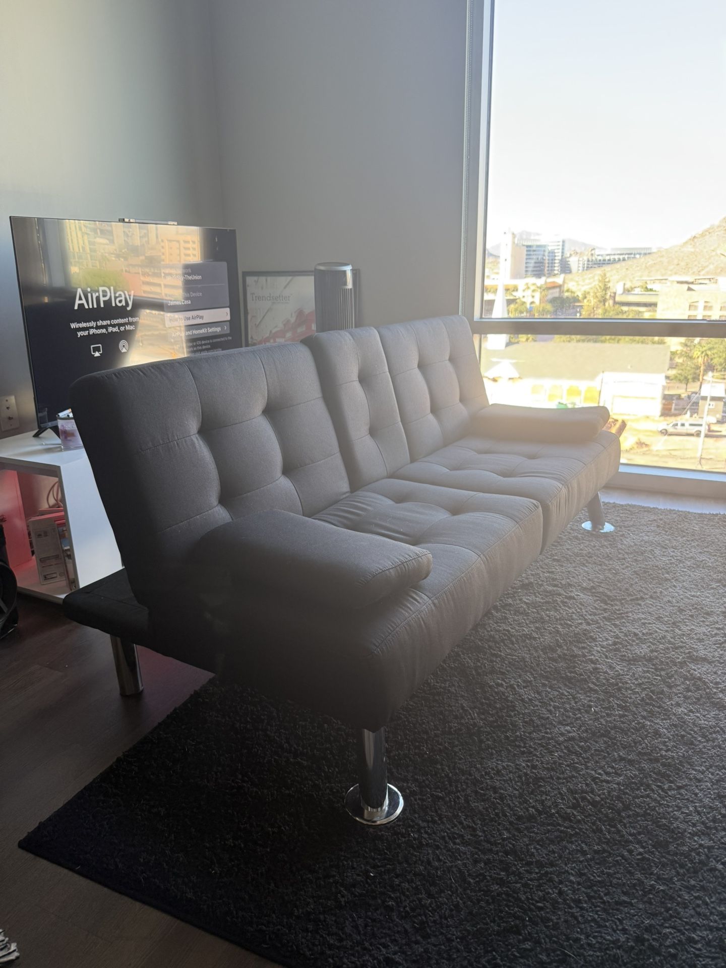 New Futon With Cup Holders
