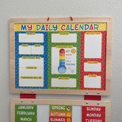 Kids Magnetic Calendar