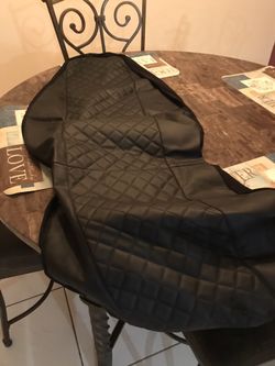 Black Seat Cover
