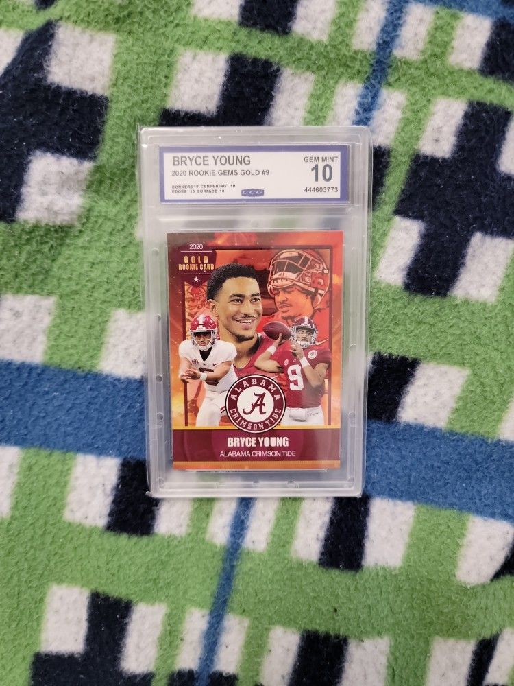 Bryce Young Rookie Gems Gold