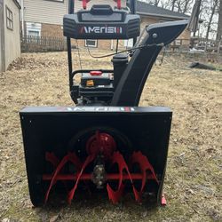 24-Inch Gas Snow Blower with 212cc 4-Cycle